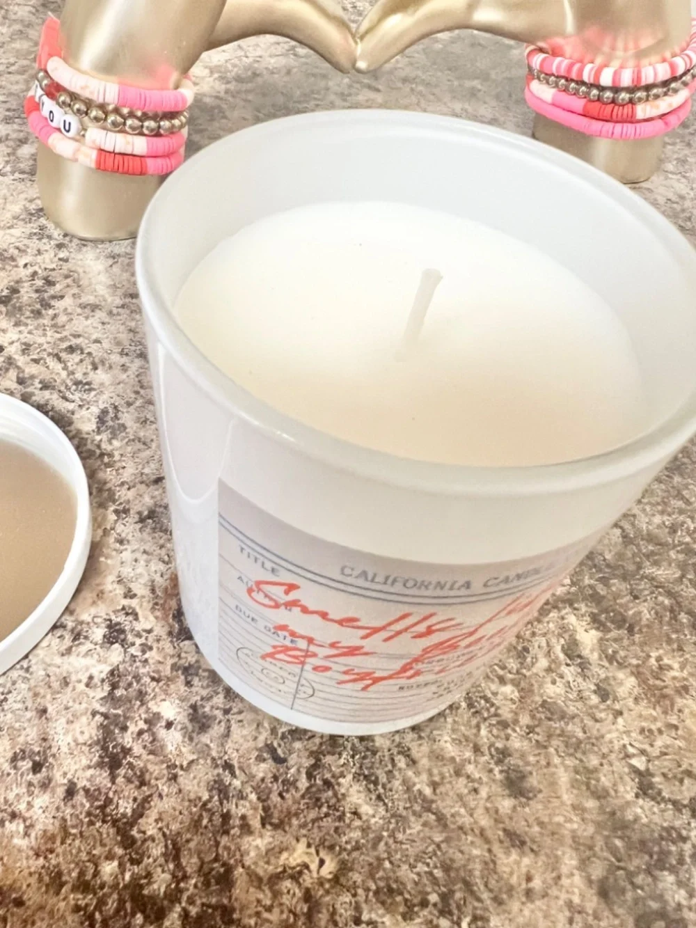 Smells Like My Book Boyfriend Candle - Eucalyptus